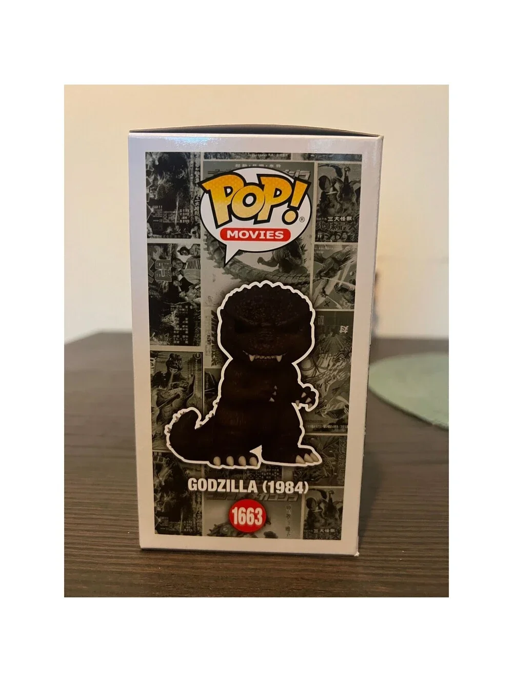 CHASE LIMITED EDITION Fire Damage Godzilla (1984) Funko Pop #1663 Toho Movies LE